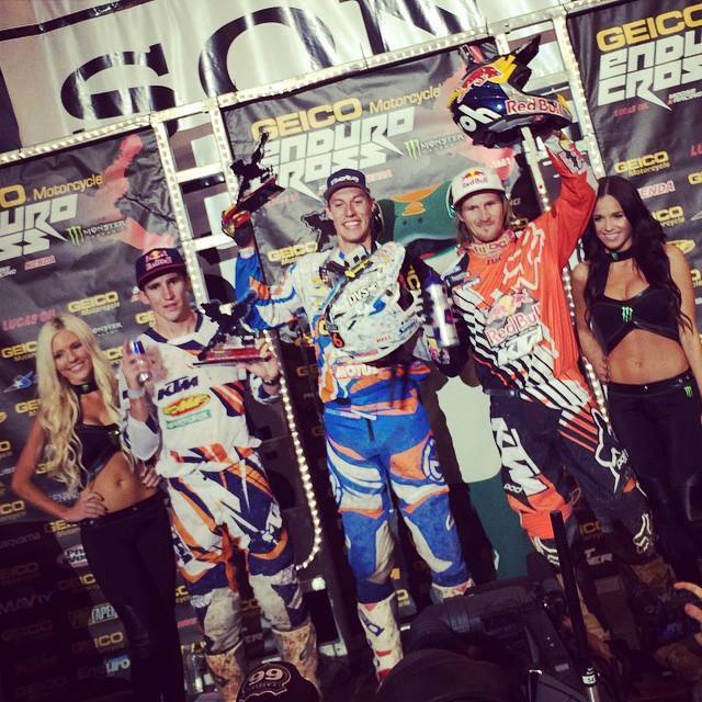 Cody Webb y Sandra Gómez triunfan en el Endurocross AMA de Salt Lake City