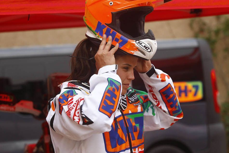 Laia Sanz, lista para debutar con Honda HRC en Marruecos