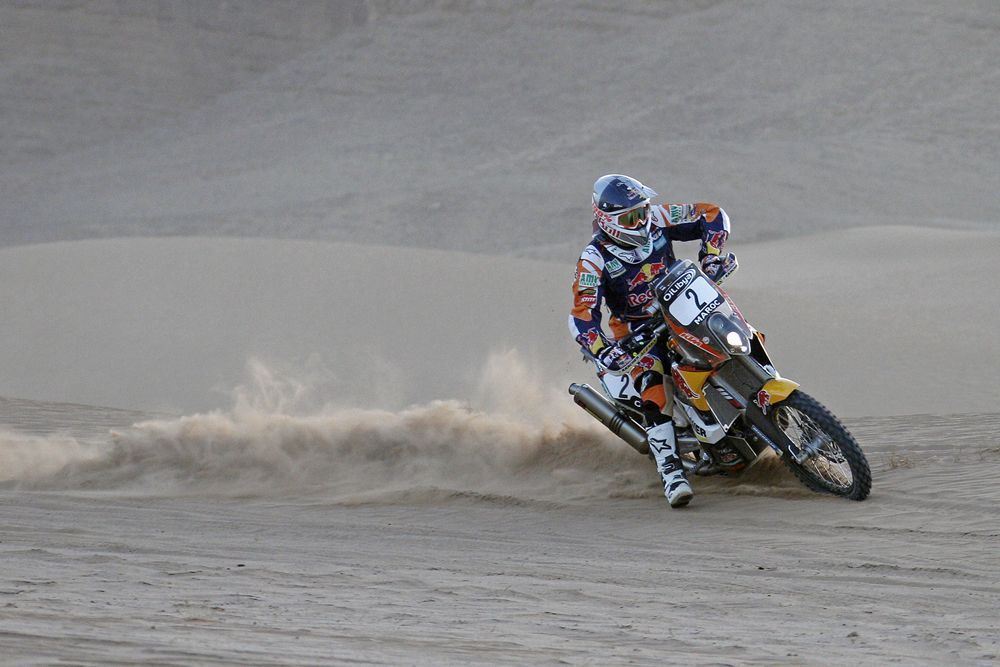Joan Barreda gana la etapa más larga y Gonçalves se coloca líder del Rally OiLibya