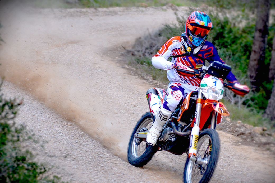Armand Monleón; campeón de España de Rally TT