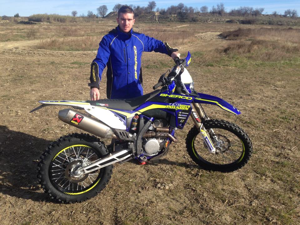 Loïc Larrieu se estrena con victoria pilotando su nueva Sherco
