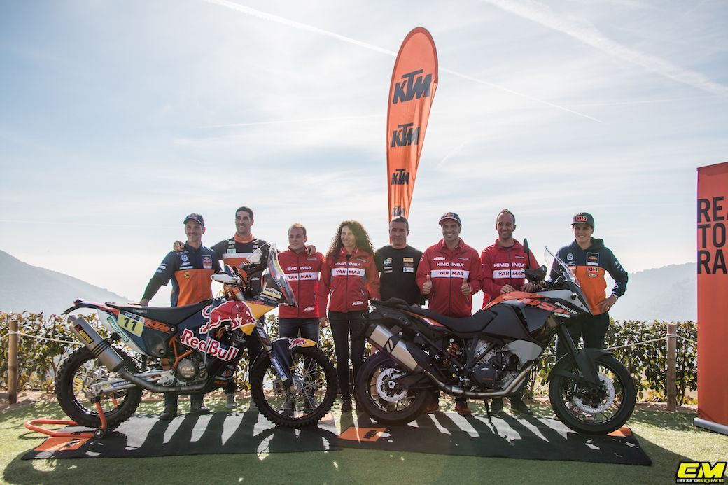 Celebramos junto a KTM España el éxito de sus pilotos en el Dakar