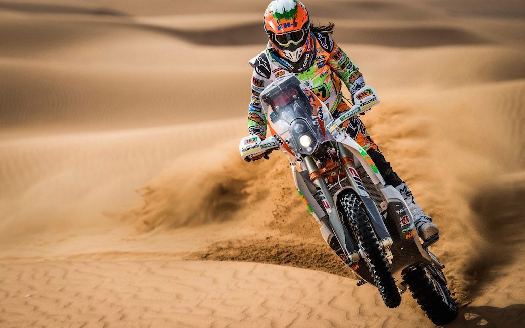 Laia Sanz, preparada para debutar en Abu Dhabi