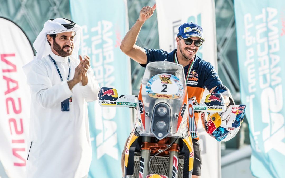 Sam Sunderland se impone en la última etapa y vence el Abu Dhabi Desert Challenge