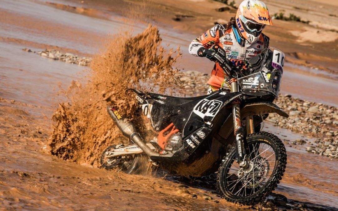 Rally Marruecos: 2ª etapa recortada por las lluvias y 3ª posición histórica de Laia Sanz