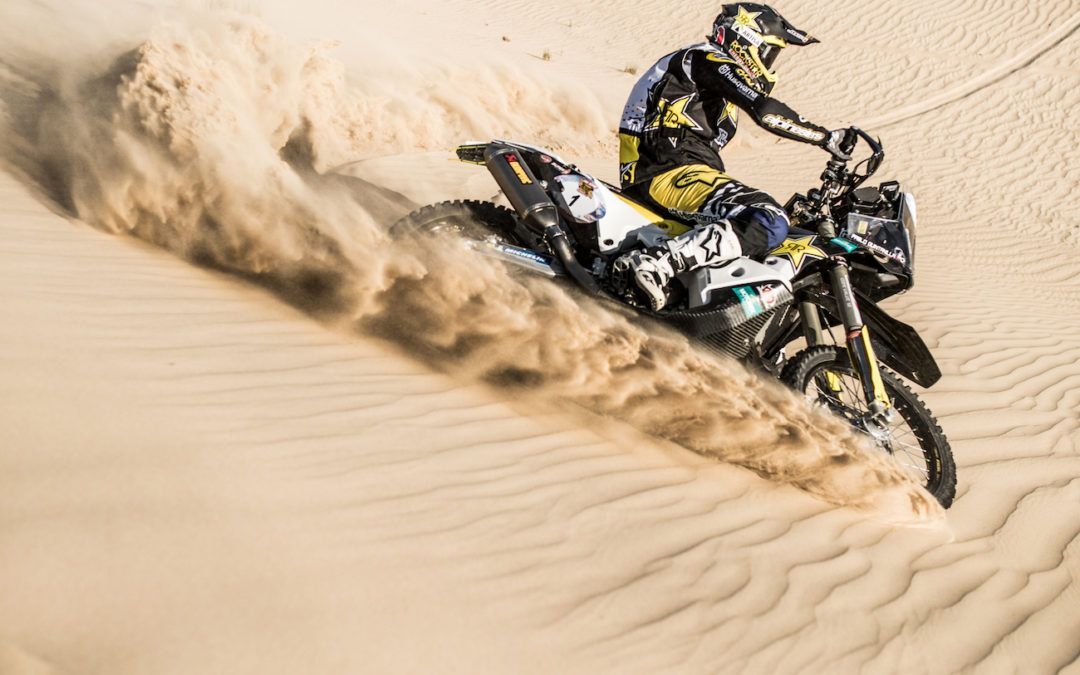 Pablo Quintanilla retoma el control del rally Abu Dhabi Desert Challenge