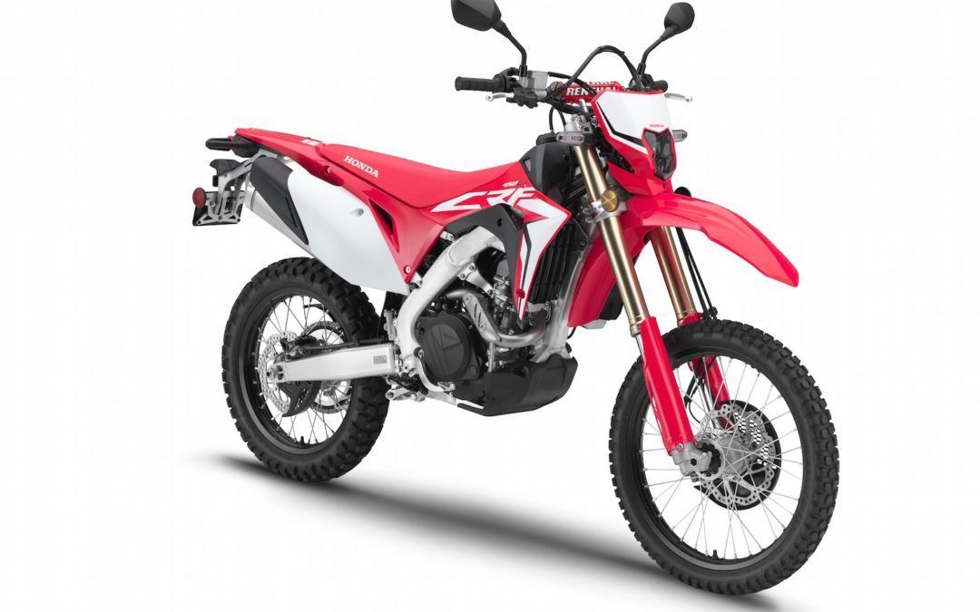 ¡Honda anuncia su gama offroad para 2019 y sorprende con la nueva CRF450L!