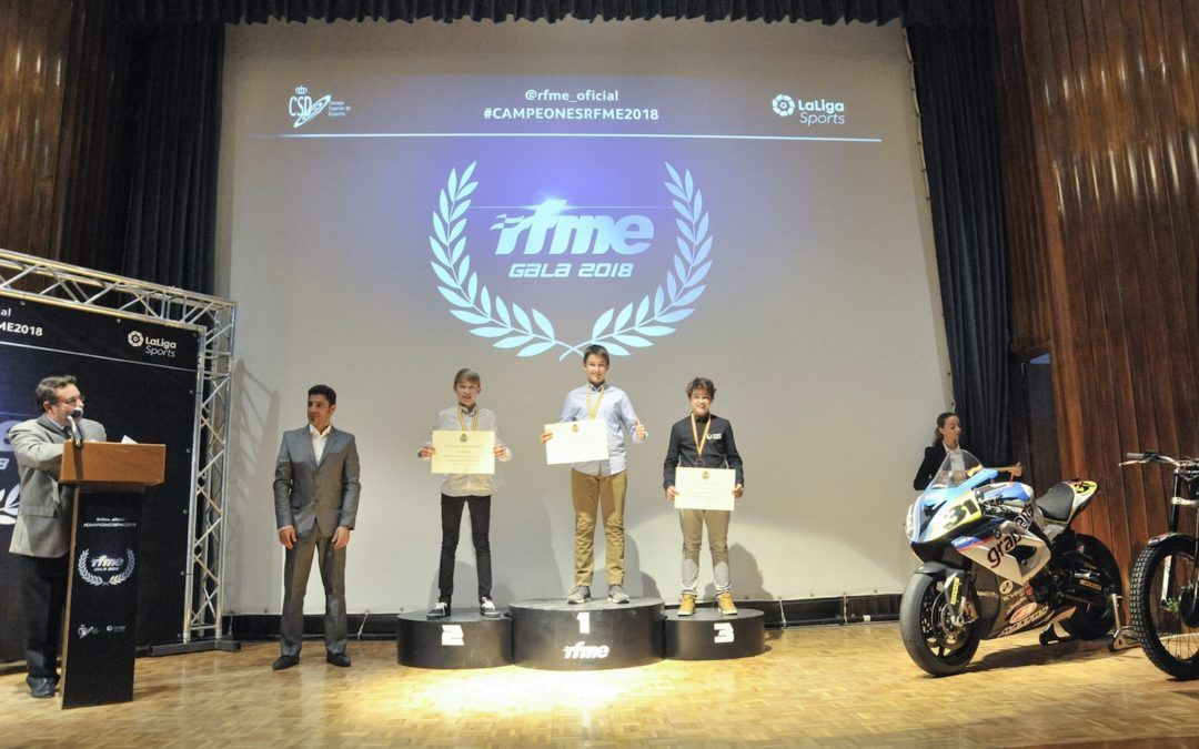 La Real Federación Motociclista Española celebra la gala de Campeones 2018