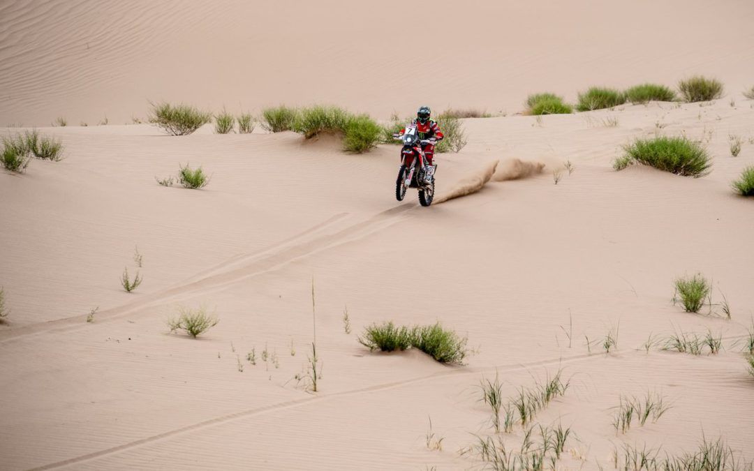 Tercera victoria de Kevin Benavides en la 8ª etapa del Silk Way Rally