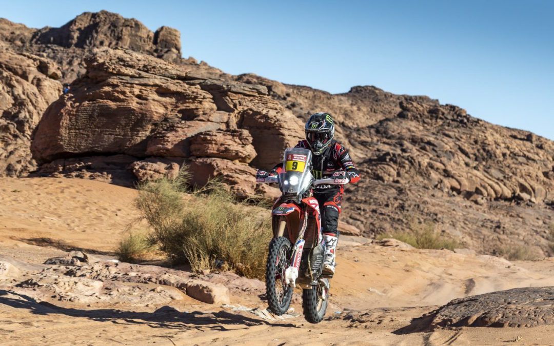 Dakar 2020: Honda arrasa en la clasificación de la etapa 3 y la general