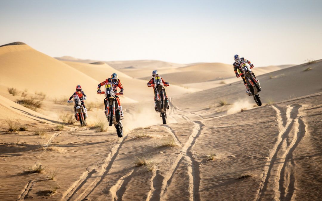 Price, Sunderland y Walkner ansiosos por recuperar el título de motos en el Dakar 2021