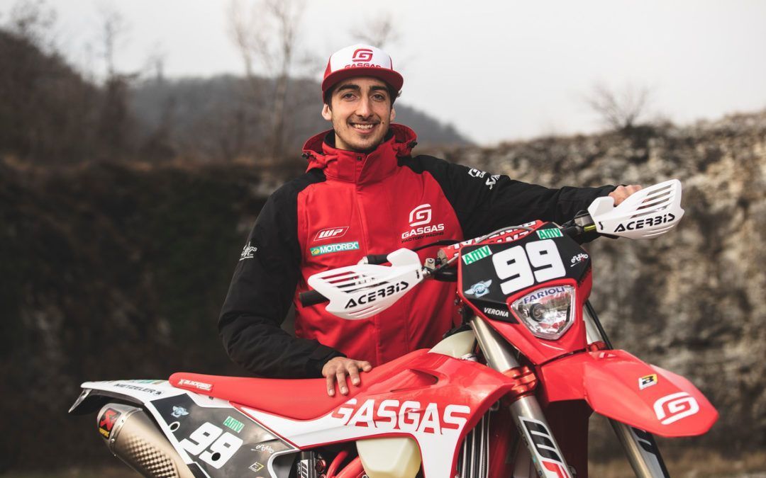 El Campeón del Mundo de Enduro1, Andrea Verona, competirá en el Mundial 2021 con GasGas