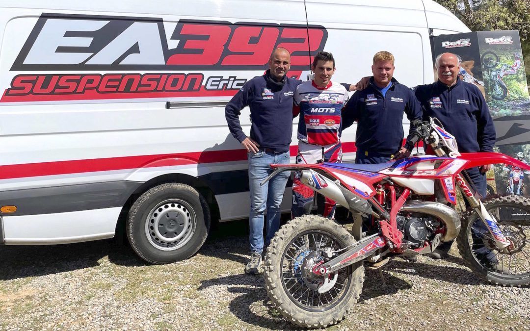 EA392 by Eric Augé asistirá al equipo Beta Trueba de Enduro