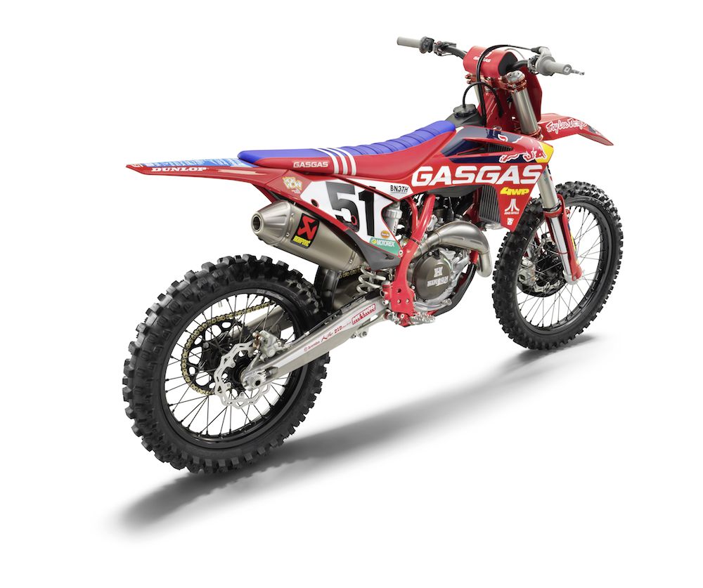 GASGAS MC 450F Troy Lee Designs