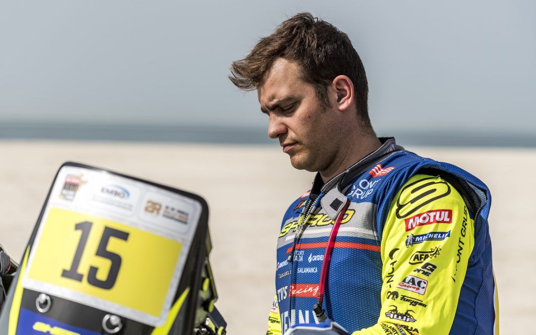 Declaraciones de Lorenzo Santolino tras finalizar la 2ª etapa del Abu Dhabi Desert Challenge