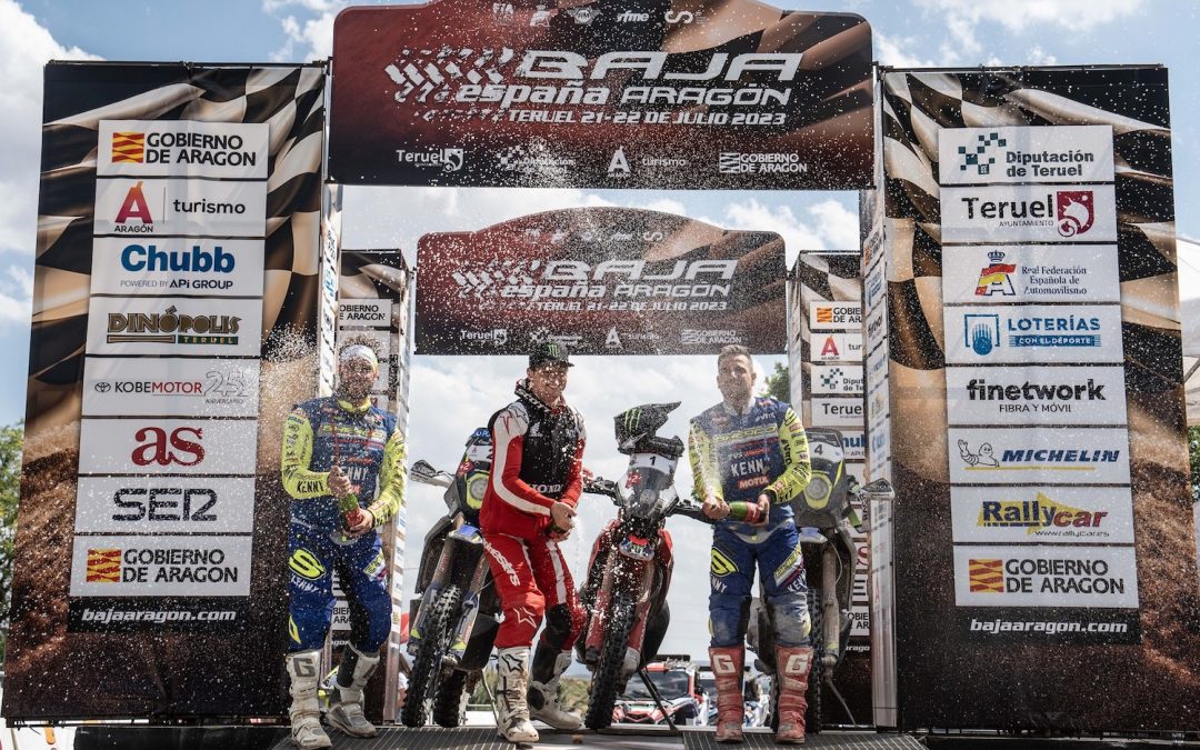 Tosha Schareina con Honda se impone en la XXXIX Baja España Aragón
