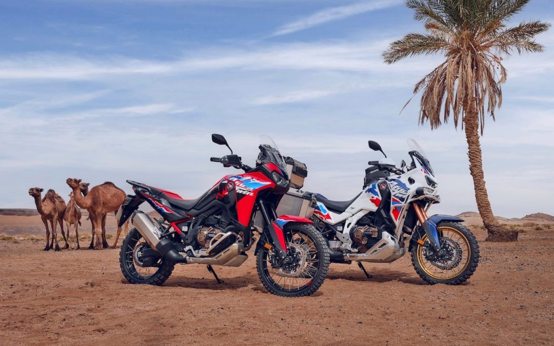 Las Honda CRF1100L Africa Twin y Adventure Sports 2024 presentan importantes actualizaciones
