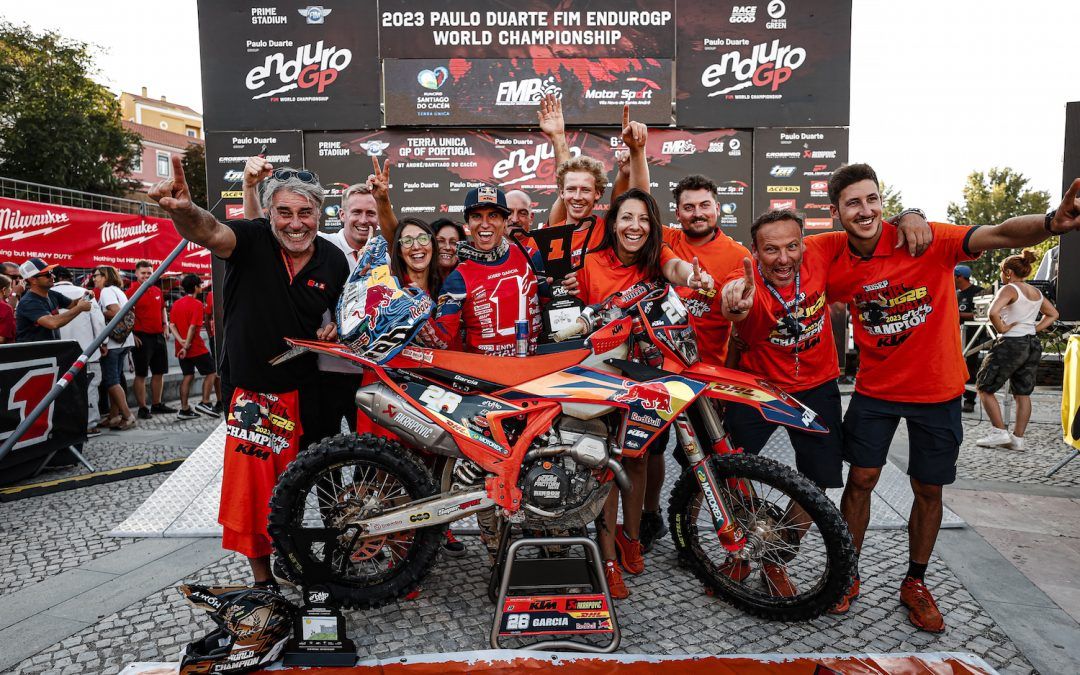 Josep García consigue el título de Campeón del Mundo de Enduro1 en Portugal