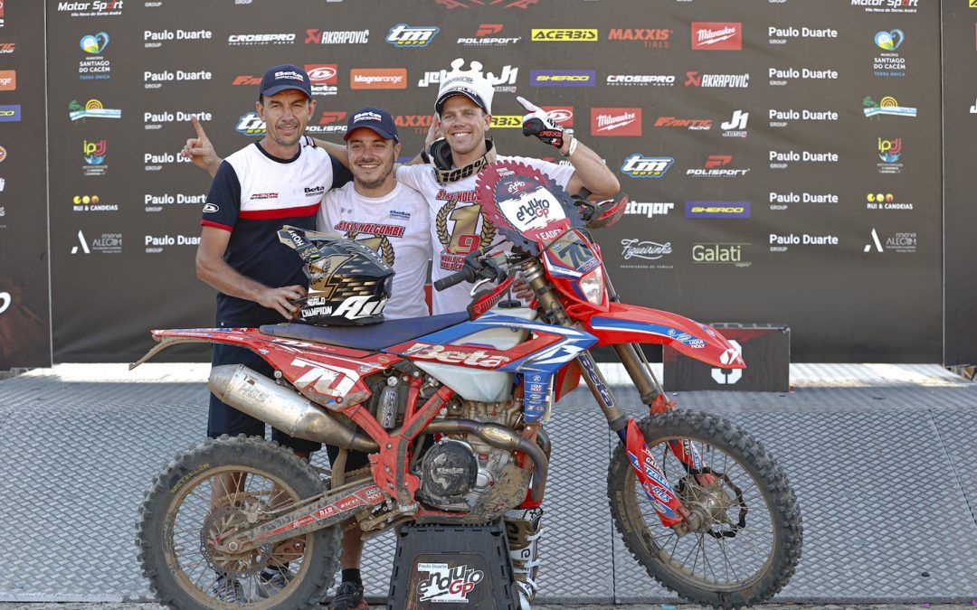 ¡Steve Holcombe se corona Campeón del Mundo de EnduroGP 2023!
