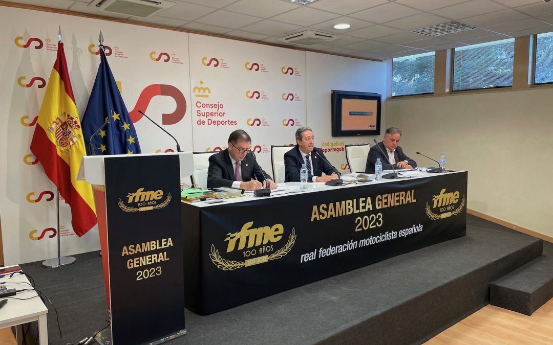 Asamblea General RFME, se aprueban los calendarios 2024