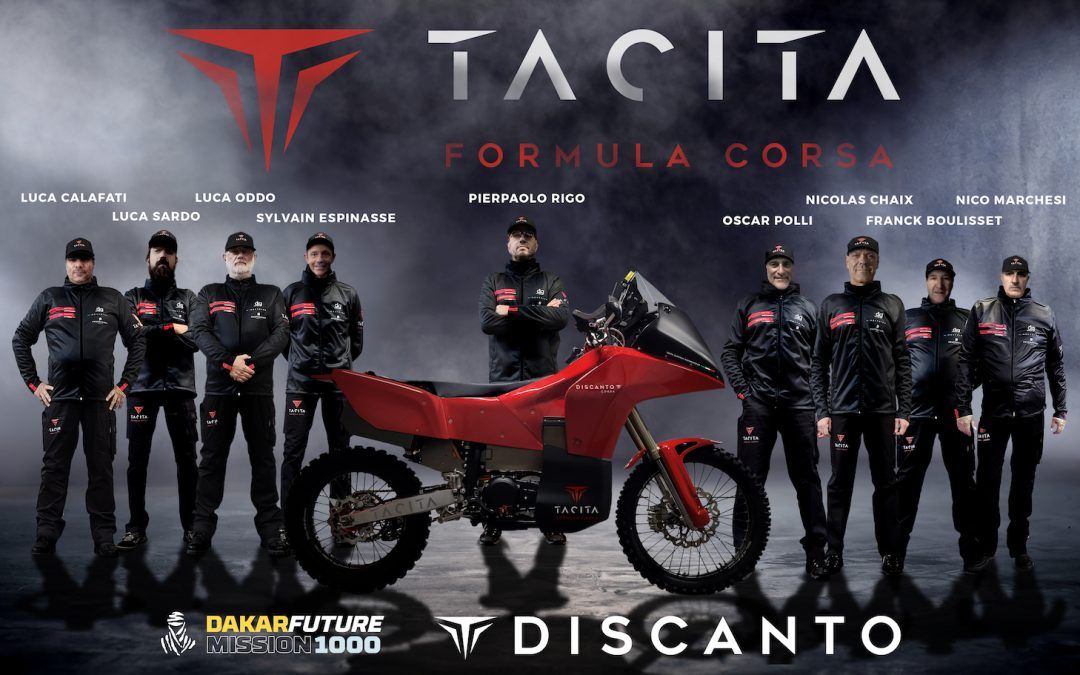 TACITA competirá con su novedosa moto eléctrica en el Dakar Future – Mission 1000