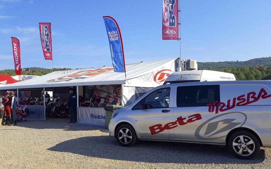 Vuelve el servicio de asistencia gratuito de Beta Trueba al Nacional de Enduro