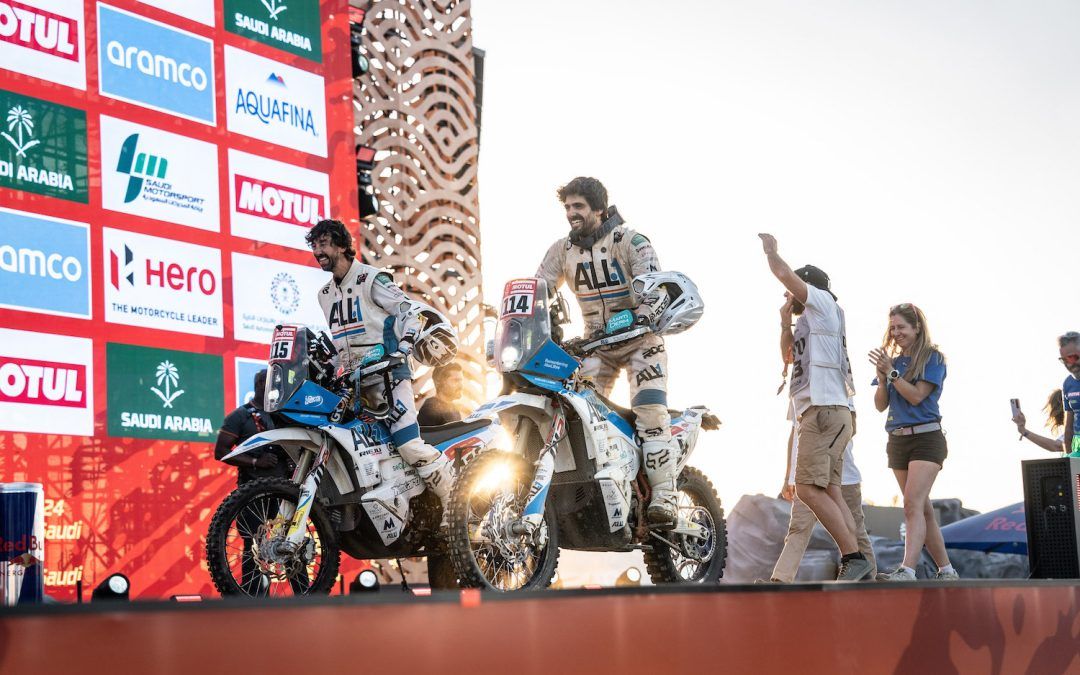El ALL1/RIEJU termina el Dakar 2024 y cumple su sueño