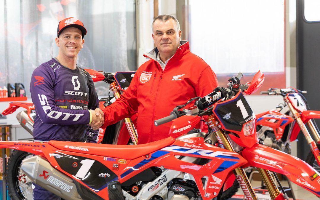 Honda Racing RedMoto World Enduro y Steve Holcombe juntos la temporada 2024