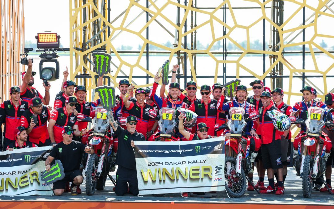 Ricky Brabec con Honda gana su segundo Rally Dakar