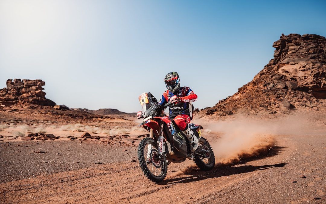 Honda en busca del pódium final tras un nuevo triplete en la 10ª etapa del Dakar 