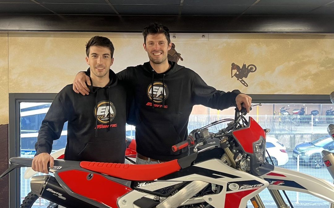 Pau Tomàs con Fantic Enduro Academy la temporada 2024