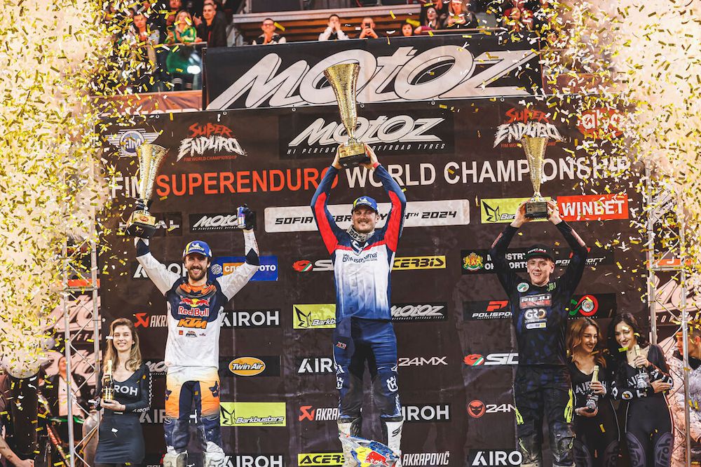 Podio GP de Bulgaria SuperEnduro 2024