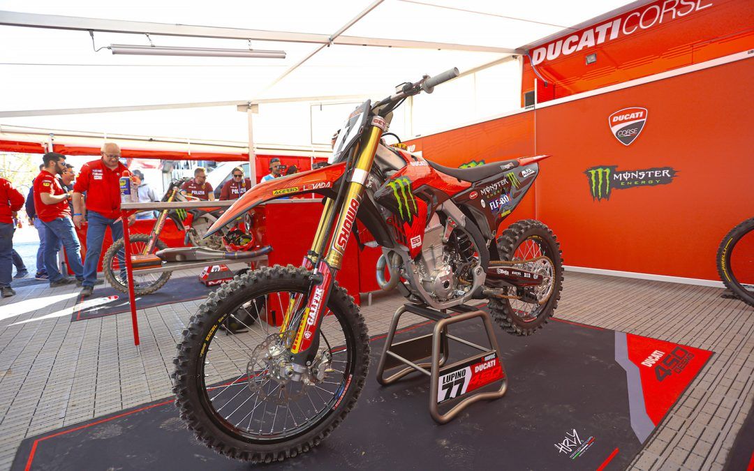 GALFER junto a Ducati y Alessandro Lupino en el debut de la Desmo 450 MX en Mantova