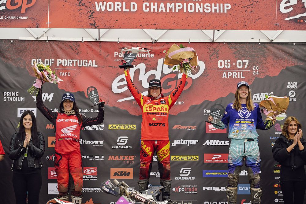 Podio Women GP Portugal 1
