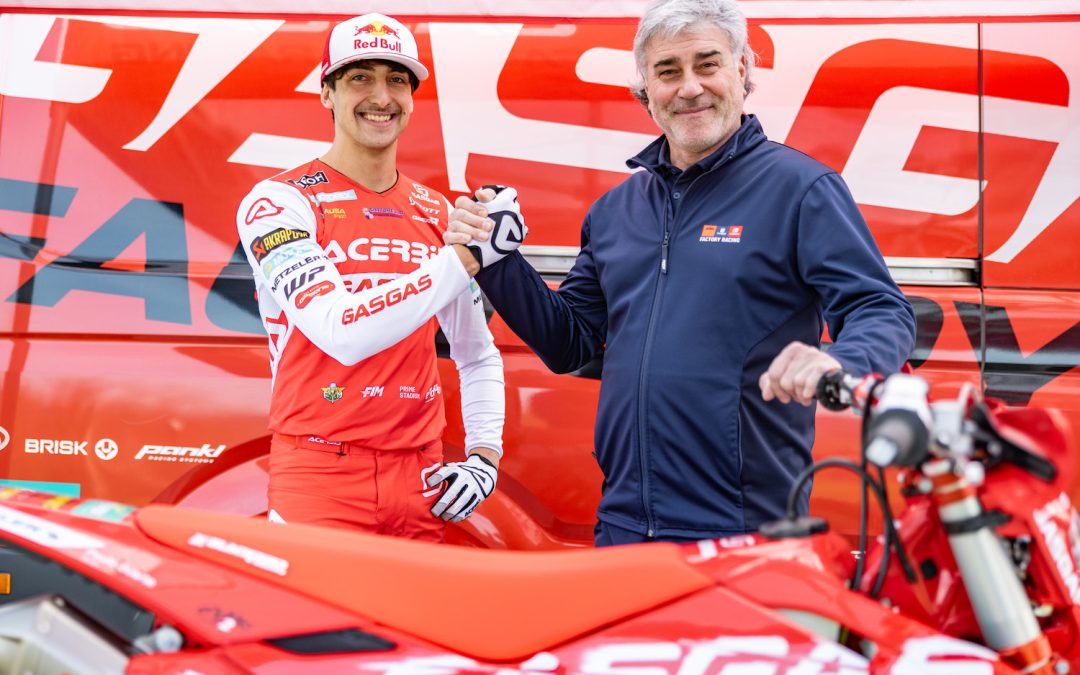 Andrea Verona y GASGAS Factory Racing renuevan su contrato