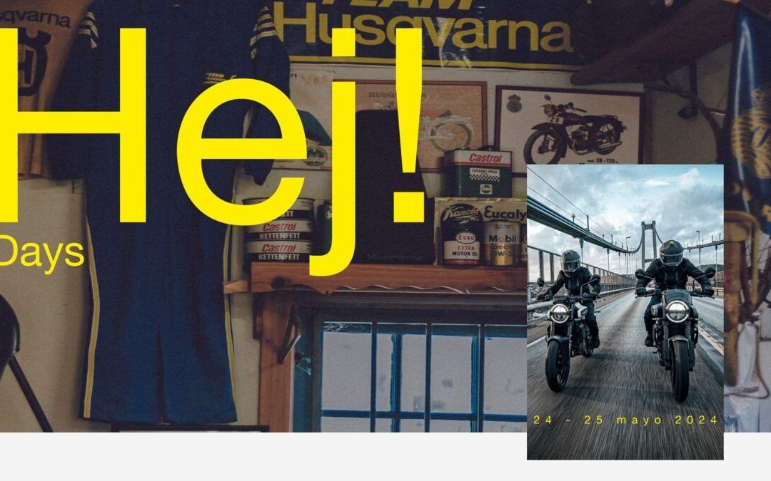 ¡Llegan los Hej Days de Husqvarna!