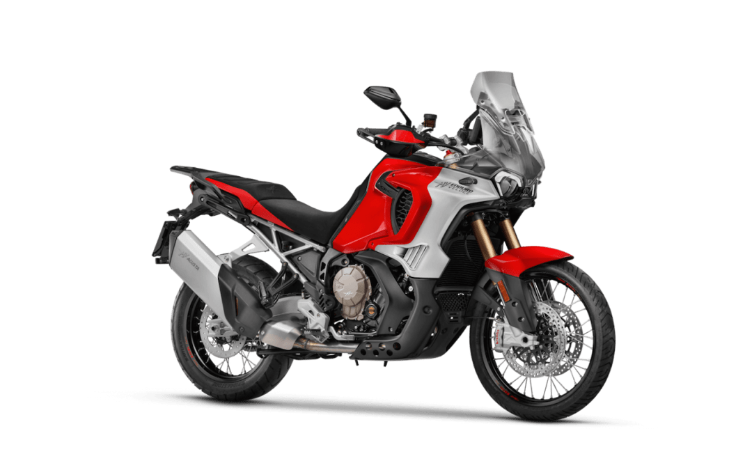 MV Agusta muestra su tecnológica MaxiTrail Premium Enduro Veloce