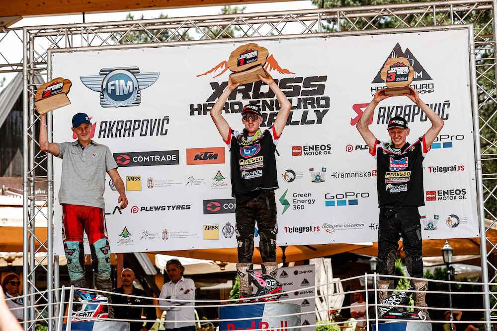 Podio Júnior Xross Hard Enduro Rally 2024