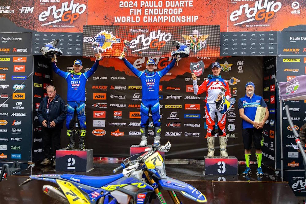 Podio E-3 GP EnduroGP