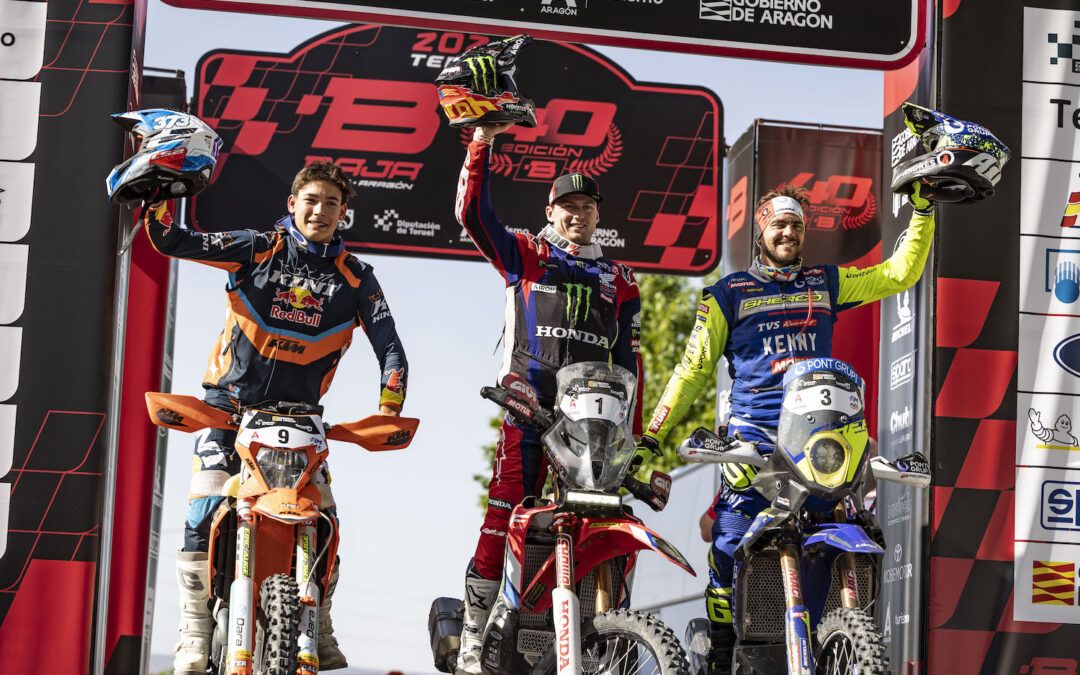 Tosha Schareina suma su tercera victoria en la Baja España Aragón