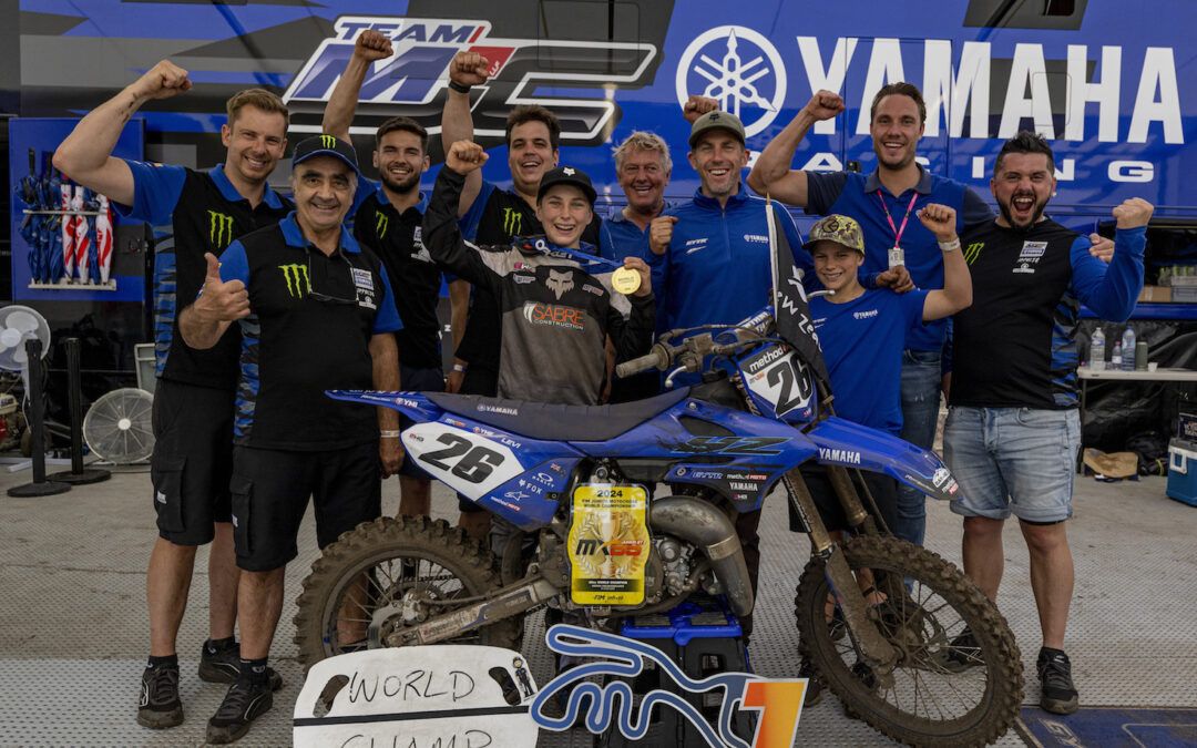 Levi Townley hace historia al ganar el título mundial de motocross juvenil