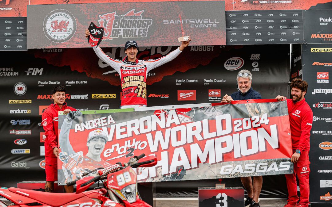 Andrea Verona nuevo Campeón del Mundo de Enduro2 2024