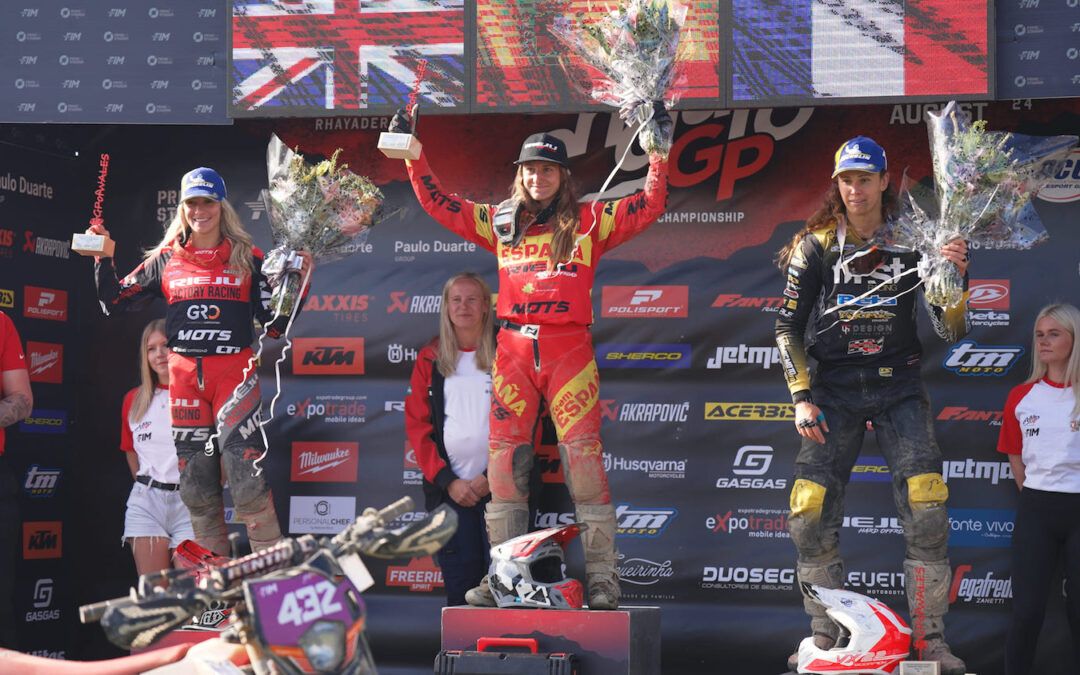 Mireia Badia del Rieju Factory Team consigue un doblete en el GP de Gales