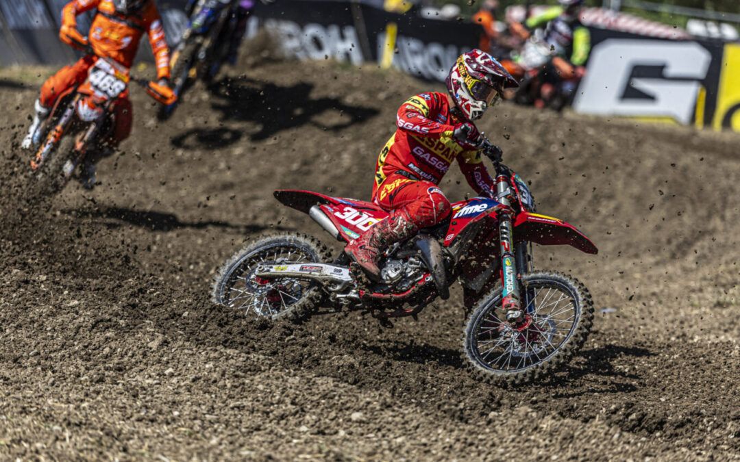 Salvador Pérez se queda a un paso del pódium en el GP de Suiza EMX 125