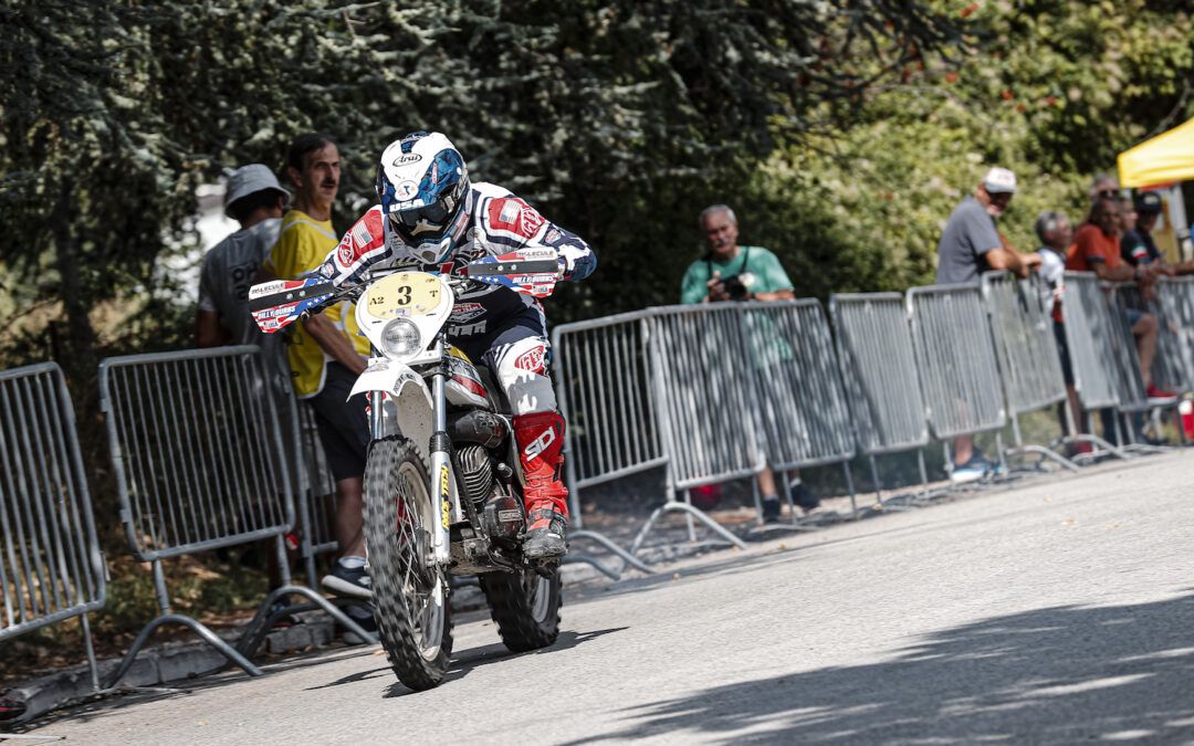 FIM Enduro Vintage Trophy en Italia, EE.UU lidera la carrera con España tercera