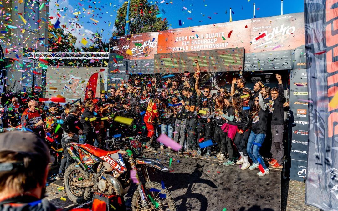 Mireia Badia, del Rieju Factory Team, se corona Campeona del Mundo FIM de Enduro Women 2024