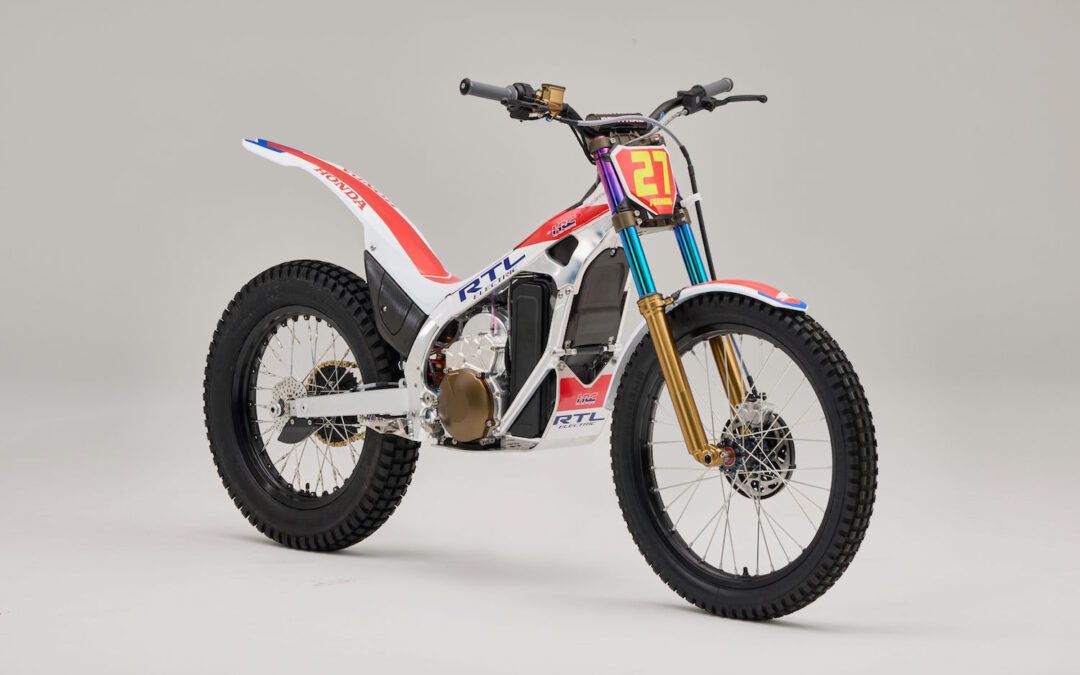 Honda HRC se suma a la competición con su moto de Trial RTL Eléctrica