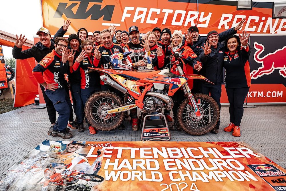 Manuel Lettenbichler del Red Bull KTM Factory Racing