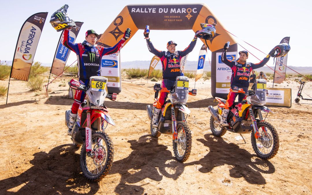 Daniel Sanders gana el Rally de Marruecos y Ross Branch nuevo campeón Mundial