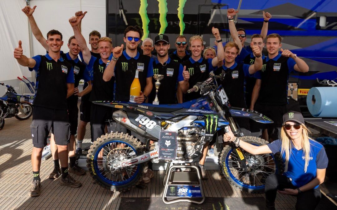 Thibault Benistant, Rick Elzinga y Karlis Reisulis seguirán en Yamaha y Monster Energy Yamaha Factory MX2 en 2025